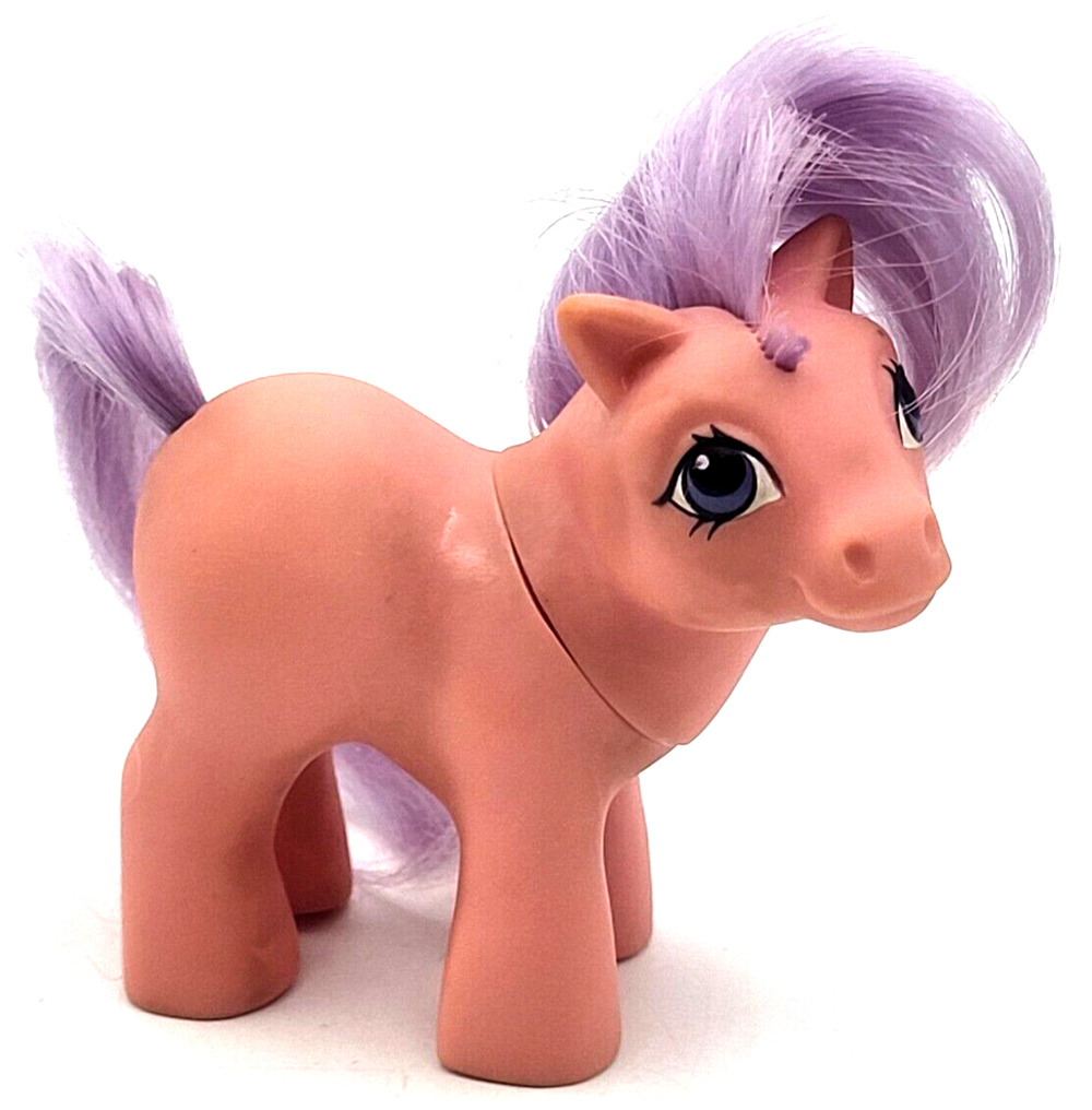 My Little Pony G1 BABY EMBER Pink Purple Mane MLP Hasbro Hong Kong Vintage 1984